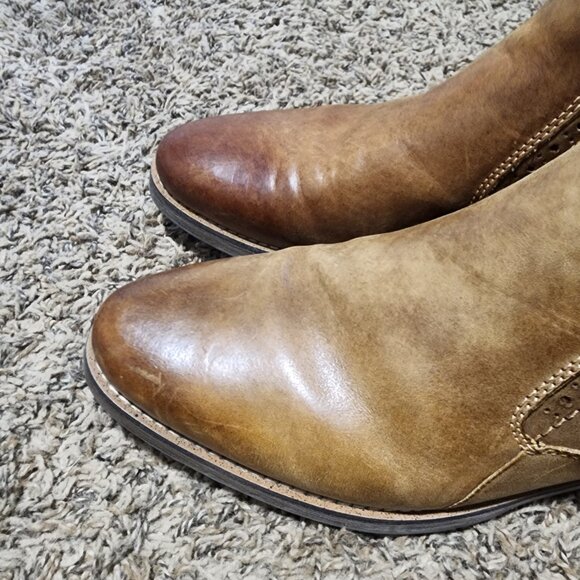 Men's Steven Madden Dress Boots size 8.5 Brown Color Leather - Picture 5 of 8